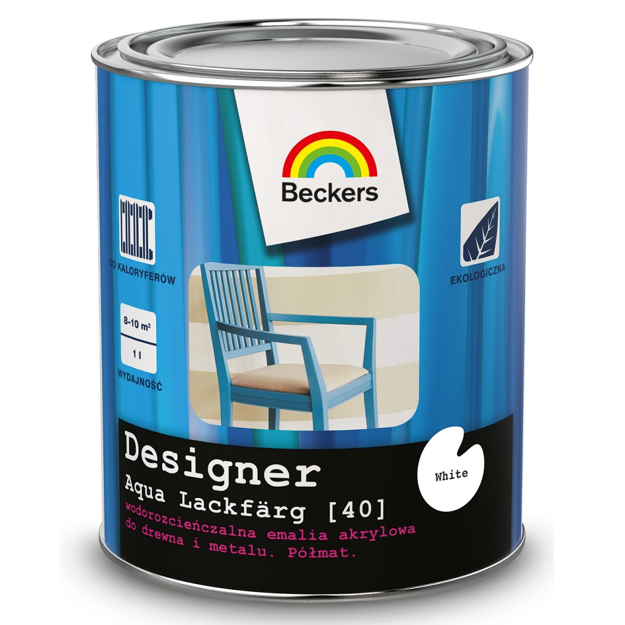 Designer Aqua Lackfärg [40]