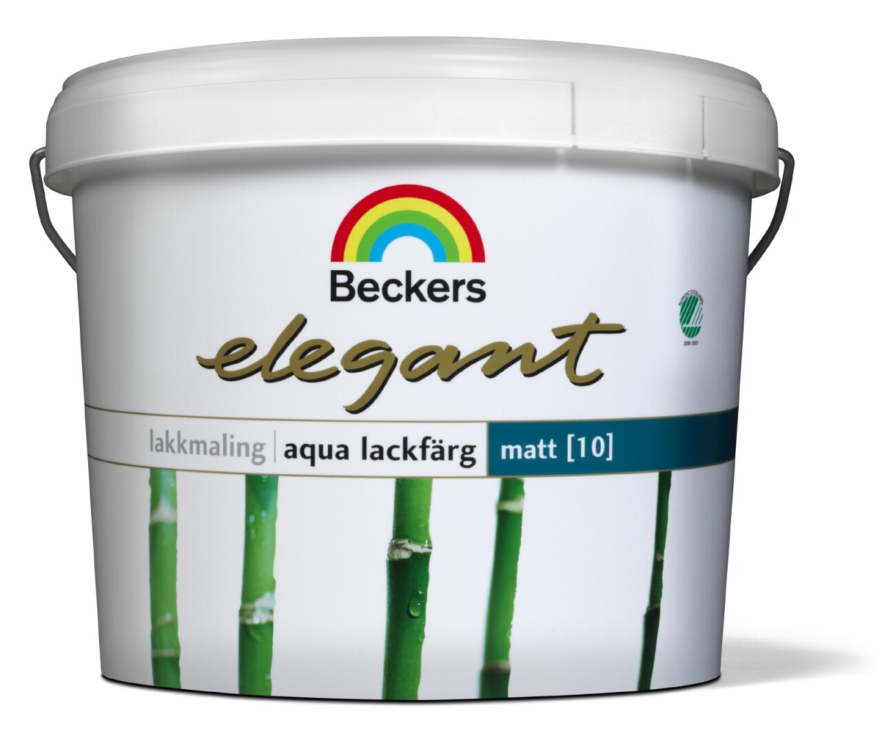 Elegant Aqua Lackfärg Matt