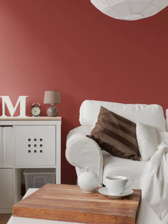 Ściana pomalowana kolorem Heart z linii Beckers It's Simple