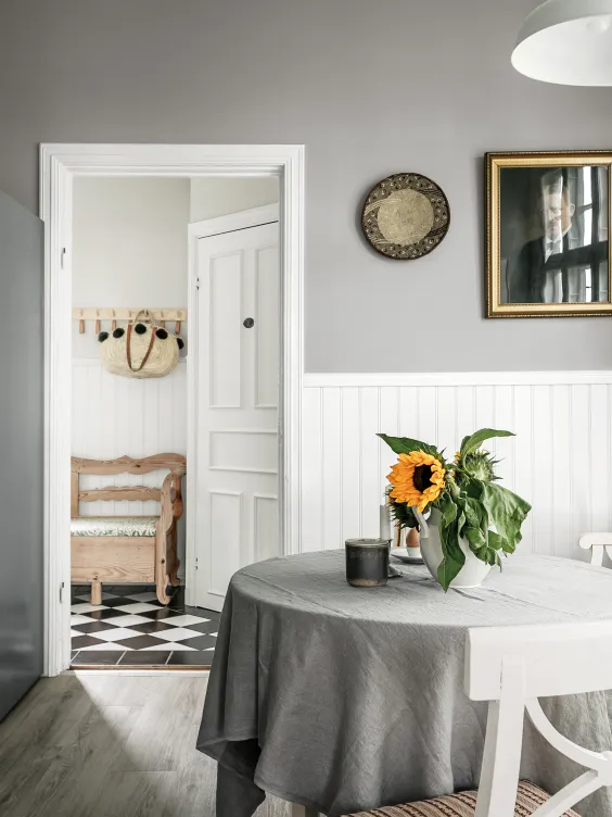  Ściana pomalowana kolorem Rhythm z linii Beckers Designer Collection