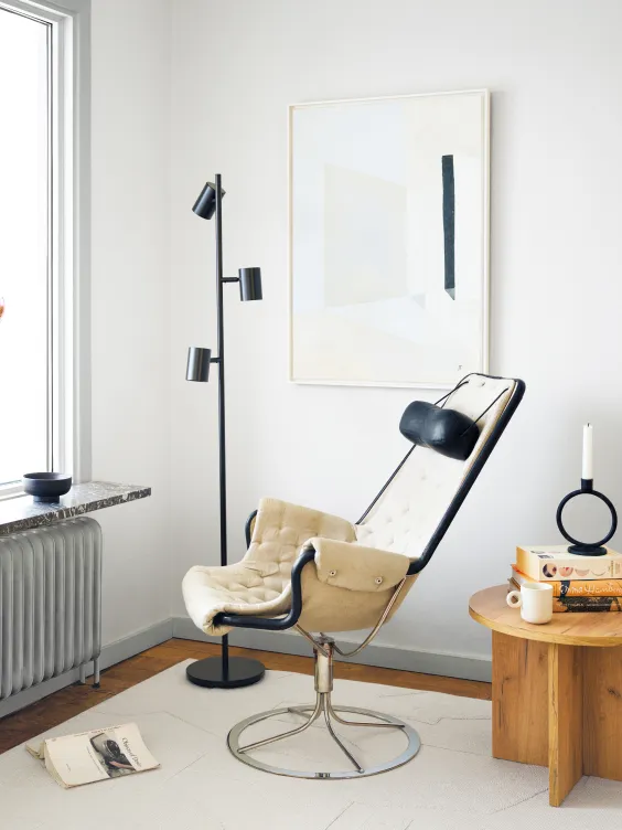  Ściana pomalowana kolorem White z linii Beckers Designer Collection