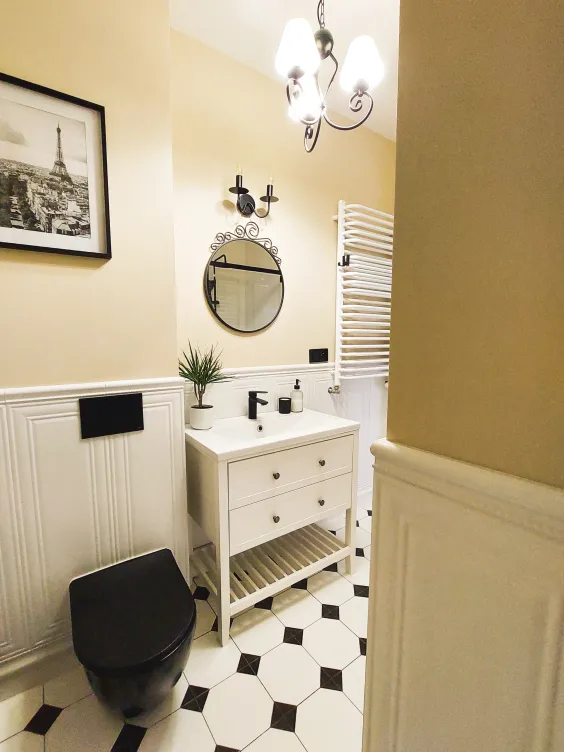 Łazienka w kolorze Sweet Almond