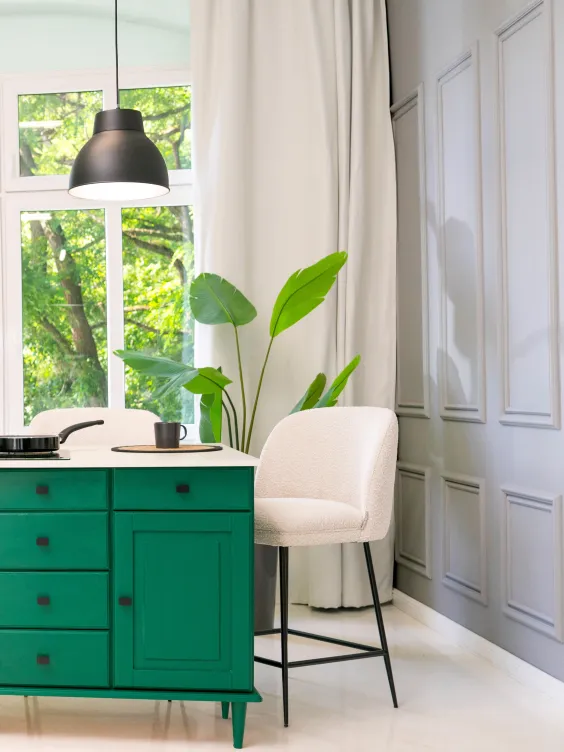 Kuchnia pomalowana kolorem  City Walk