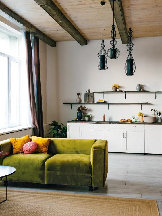 Ściany pomalowane kolorem White