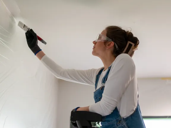 Malowanie sufitu - instrukcja krok po kroku