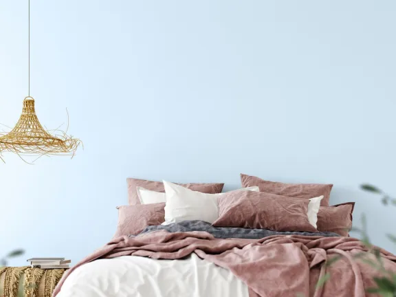 Ściana pomalowana kolorem Frosty z Beckers Designer Colour