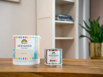 Opakowania farby Beckers Designer Colour i emalii Beckers Designer Universal