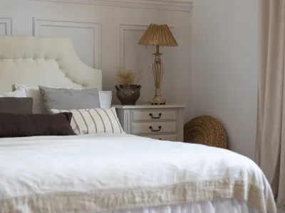 Stylowa sypialnia w odcieniu Mellow