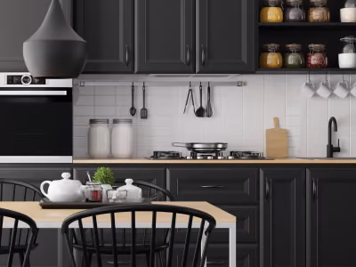 Meble pomalowane emalią Beckers Designer Universal w kolorze Black