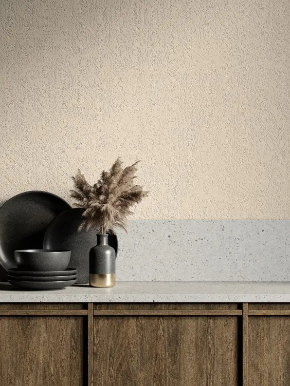 Przytulna kuchnia w kolorze Sandy z linii Beckers Designer Kitchen & Bathroom