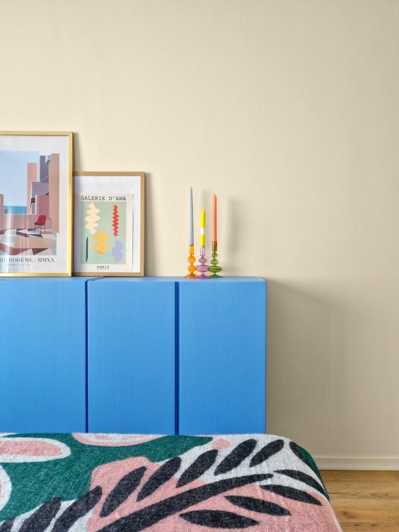 Ściana pomalowana odcieniem Sparkling z linii Beckers Designer Collection