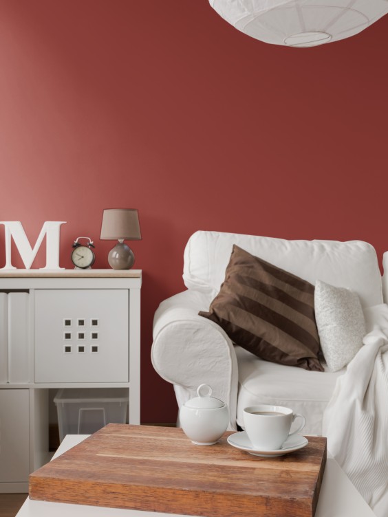 Ściana pomalowana kolorem Heart z linii Beckers It's Simple