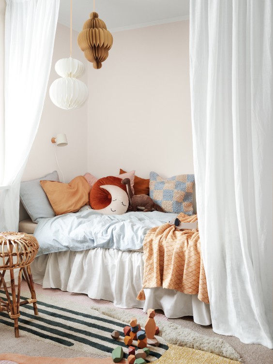 Ściana pomalowana kolorem Mellow z linii Beckers Designer Collection