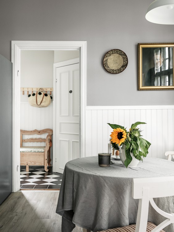 Ściana pomalowana kolorem Rhythm z linii Beckers Designer Collection