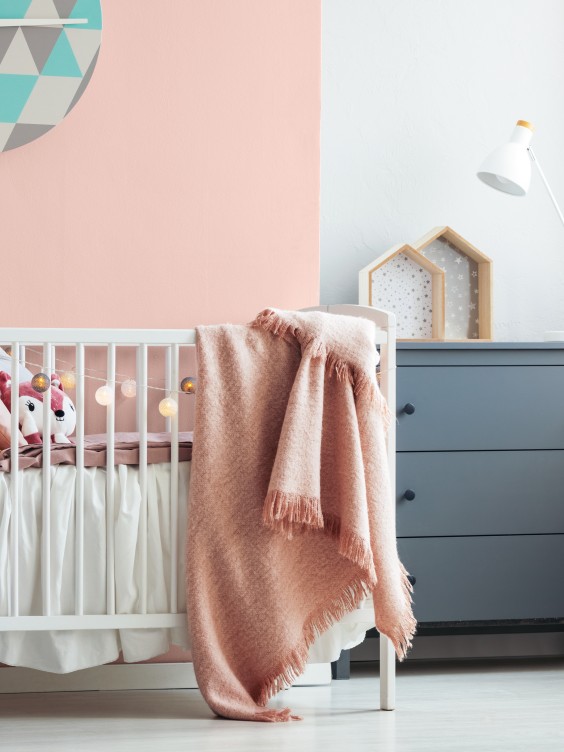 Ściana pomalowana kolorem Fairy Tale z linii Beckers Designer Collection