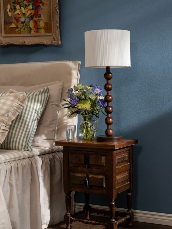 Ściana pomalowana kolorem Oxygen z palety Beckers Designer Collection