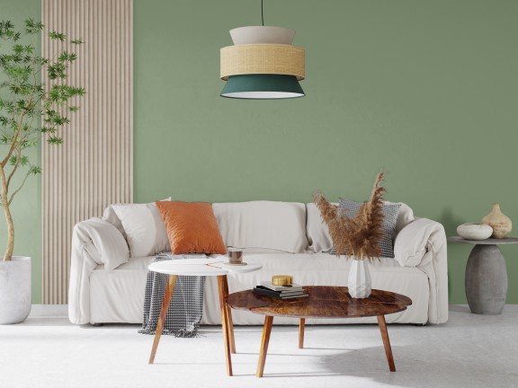 Ściana pomalowana kolorem Herbal z linii Beckers It's Simple