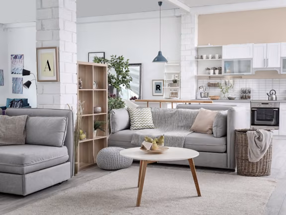Ściana pomalowana odcieniem Macadamia Beckers Designer Colour