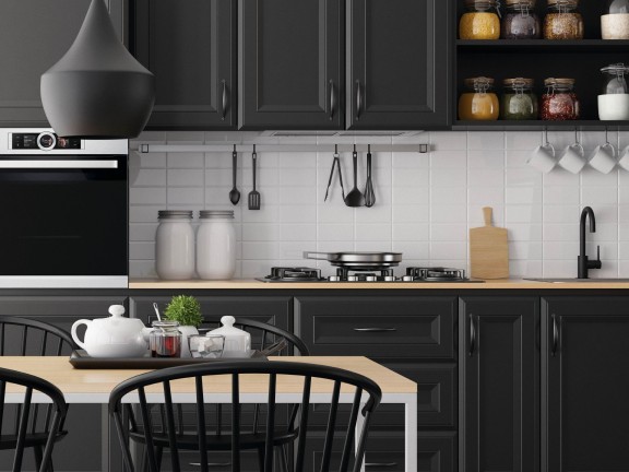 Meble pomalowane emalią Beckers Designer Universal w kolorze Black