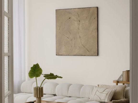 Ściana pomalowana kolorem Cotton Candy z Beckers Designer Colour