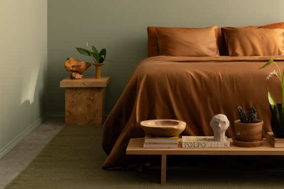 Ściana pomalowana kolorem Labyrinth