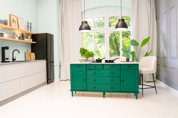 Kuchnia po metamorfozie z Beckers Designer Kitchen & Bathroom