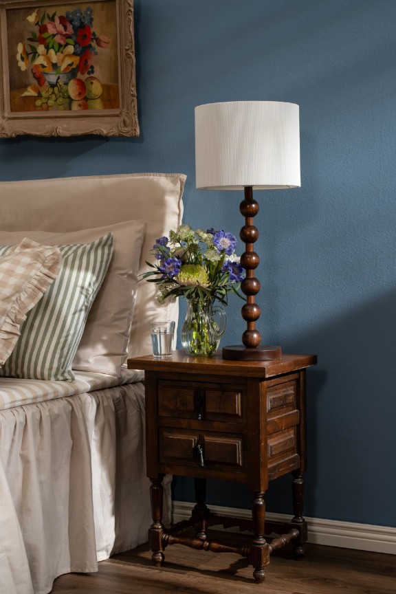 Ściana pomalowana kolorem Oxygen