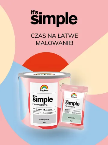 Beckers It’s Simple - czas na łatwe malowanie 