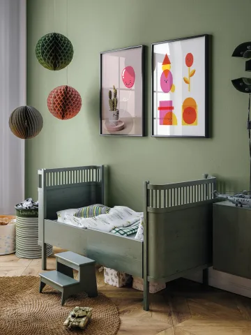 Pokój polamowany kolorem Balance