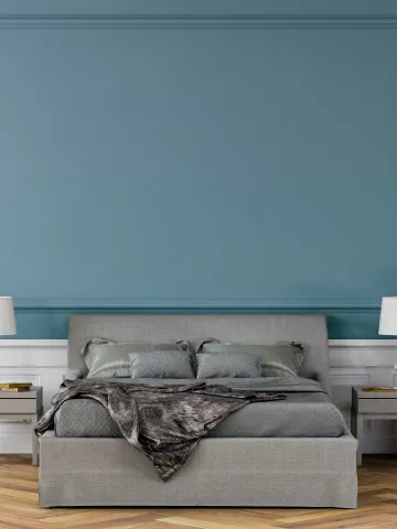 Sypialnia w odcieniu Azure