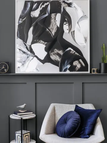 Ściana w kolorze Perfect