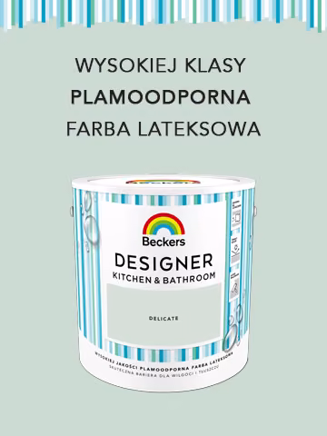 Puszka farby Beckers Designer Kitchen & Bathroom