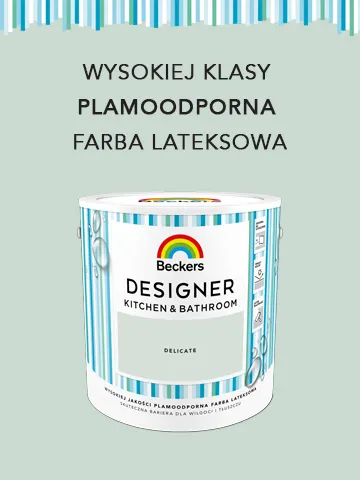 Puszka farby Beckers Designer Kitchen & Bathroom