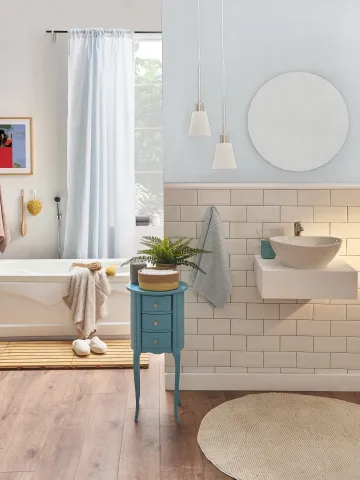 Ściana w kolorze Aura