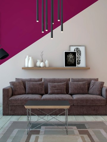 Salon z intensywnym akcentem