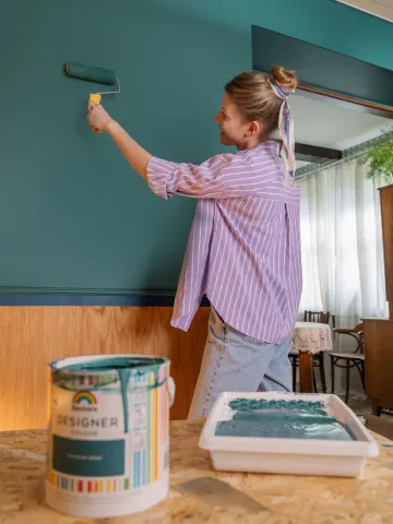 Malowanie nabiera kolorów