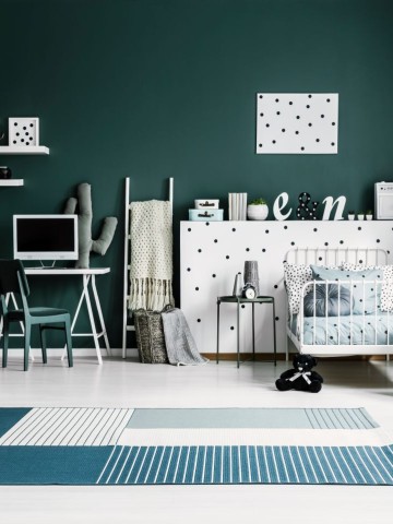 Tajemniczy ogród w pokoju dziecka