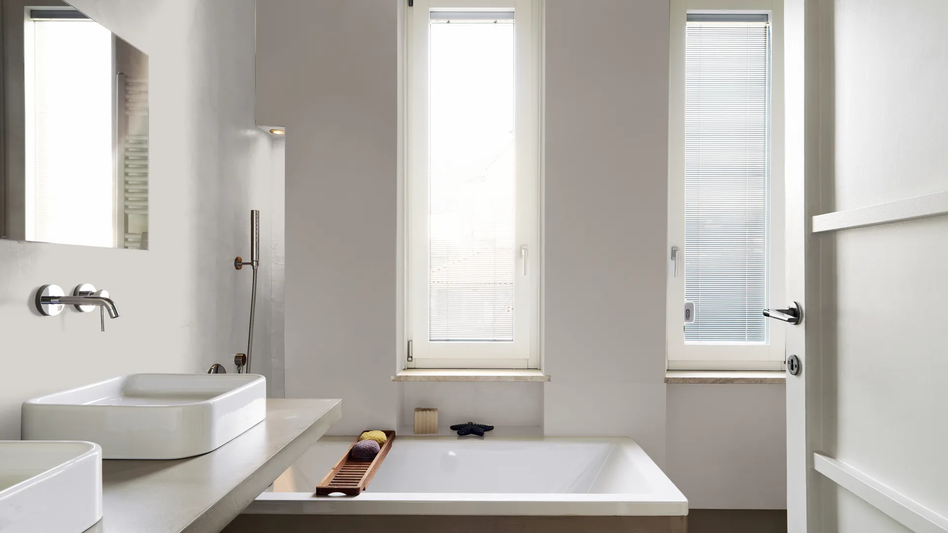 Szara farba do łazienki