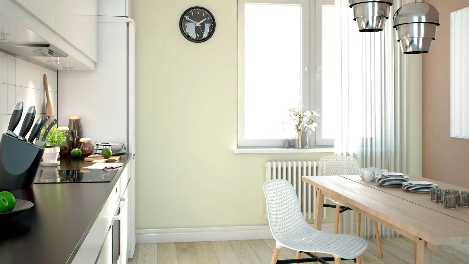 Farby do kuchni w kolorach natury