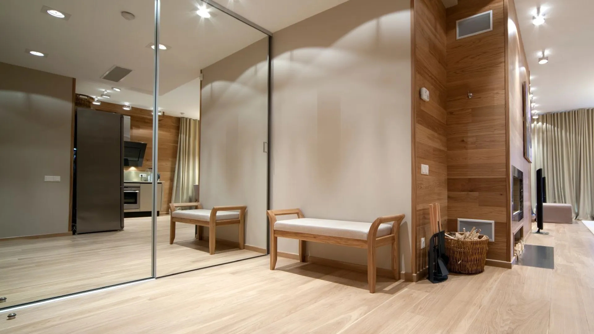 Inspiracja przedpokoju w klasycznym stylu