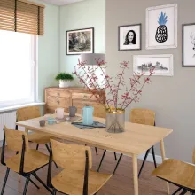 Inspiracja kuchni w pastelowych błękitach