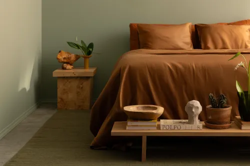 Ściana pomalowana kolorem Labyrinth